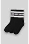 Seasonal 3Pk Crew Socks Black Unisex Socks - U20121-Kk001 - 2