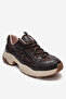 Letty Brown Print Scuba Women's Sneakers - 3