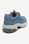 Letty Blue Print Mesh Women's Sneakers - 5