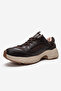 Letty Brown Print Scuba Women's Sneakers - 6