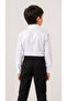 Boy's Stylish Classic White Long Sleeve Shirt – Modern Fit - 5