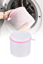 Bra Washing Bag with Zipper, Mesh Laundry Protector, Pink, Anti-Shock in the Machine