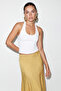 White Degaje Collared Stretch Blouse Tdrss26Bz00016 - 2