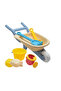Toys Lux 24 Piece Wheelbarrow Ship Large Medium Size Bucket Shovel Set Beach Sand Play Set - 6