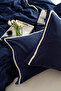Boho Fringed Blue Duvet Cover Set Double 200 x 220 7031A - 4