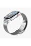 Sleek Link for Apple Watch Series 10 42mm, 9/8/7 41mm, SE2/SE/6/5/4 40mm, 3/2/1 38mm - Silver - 2