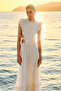Siedres x Trendyolmilla Ekru Brode Maxi Dokuma Elbise TWOSS26EL00510 - 2