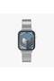 Apple Watch 49/46mm Ultra 4/3/2/1 / Seri 12/11/10 Uyumlu Kordon Band Sleek Link Silver - AMP07224 - 2