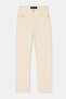 Ecru Slim Fit Cut-Off Leg High Waist Medium Lycra Denim Tdrss26Pl00035 - 4