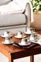 Globe 6-Person Coffee Cup Set 80 ml - 2