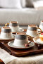 Globe 6-Person Coffee Cup Set 80 ml - 4