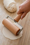 Bamboo Rolling Pin Natural Wood Mini Rolling Pin Practical Dough Roller Tool - 3