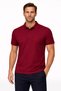 Men's Cotton Burgundy Polo Collar T-Shirt – Classic Fit, Soft Texture, Short Sleeve Casual Men's Polo Collar