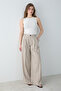 Taş Dökümlü Pileli Geniş Paça Pantolon TWOSS26PL00231 - 2