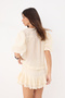 White Embroidered Woven Blouse Twoss26Bz00570 - 3