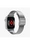 Apple Watch 49/46mm Ultra 4/3/2/1 / Seri 12/11/10 Uyumlu Kordon Band Sleek Link Silver - AMP07224 - 5