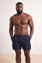 Navy Blue Men's Large Size Swim Shorts Tmnss26Kd00001 - 2