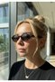 Ms 200 C53 Brown Gold Detailed Style Women's Sunglasses