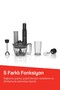 Soprano Max Neo Multi Blender Seti 5 Fonksiyonlu 1200W Siyah - AR1187 - 4
