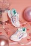 Kids Ds Rubick Smart Lace-Up White Powder Children's Sneaker Casual Sports Shoes - 5