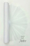 27 Meters Iranian Greek Tulle White, Engagement Dowry Bundle Door Birthday Convoy Party Decor Ornament (Width 70cm)