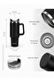 Luxury Glass Thermos with Straw 1.2 Liter - 3