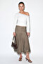 White One-Shoulder Lace Blouse Tdrss26Bz00008 - 3