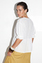 Ecru V-Neck Blouse with Elastic Sleeves Tdrss26Bz00017 - 4