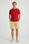 Cayman Red 100% Gazeli Aegean Cotton Polo T-Shirt - 6