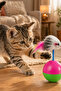 Hacıyatmaz Mouse Toy Balance Ball Moving Fun Durable Cat Toy - 5