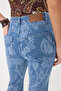 Mavi Desenli Yüksek Bel Comfort Flare Jeans TWOSS26JE00281 - 5