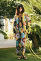 Colorful Ethnic Patterned Trousers Twoss26Pl00106