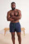 Navy Blue Men's Large Size Swim Shorts Tmnss26Kd00003 - 2