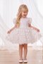 Baby Girl Dress Short Sleeve Bowknot Birthday Party Wedding Special Occasion Evening Dress Girls' Dress. - 3