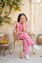 Girls' Frilled Waffle Summer Two-Piece Set - 3