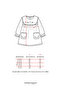 Embroidered Pocketed Peter Pan Collar Linen Baby Girl Dress - 5