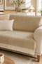 Premium Woven Soft Sofa Cover Multi-Purpose Sofa Shawl with Anti-Slip Sponge (165X205 cm) - 5