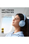 Soundcore Space One Kulak Üstü Bluetooth Kulaklık, Aktif Gürültü Engelleme, Mavi - A3035 - 4
