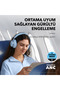 Soundcore Space One Kulak Üstü Bluetooth Kulaklık, Aktif Gürültü Engelleme, Mavi - A3035 - 3