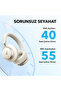 Soundcore Space One Kulak Üstü Bluetooth Kulaklık, Aktif Gürültü Engelleme, Beyaz - A3035 - 5