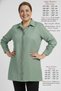 Plus Size Women's Cotton Linen Evening Dress Seasonal Stone Mother Shirt