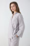 Gri Kruvaze Bluz Pantolon Takım TWOSS26AU00256 - 2