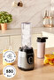 Blendfit Go Personal Çift Hazne Sporcu Blender - Kişisel Smoothie Blender Antrasit - 5
