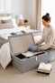Set of 6 Boxes with Lids Hurç Mega Plus 70X40X30 cm - 2