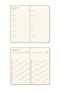 Charm Attachable 2026-2027 Mid-Year Academic Pocket Planner 9X17 cm Beige - 11