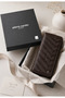 Unisex Men's and Women's 100% Genuine Leather Vertical Wallet Card Holder - Leather Accessory - Leather Gift - Pc-11056