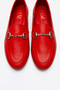 F03 Women's Red Skin Ballerinas - 3
