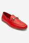 F03 Women's Red Skin Ballerinas - 4