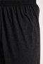 Men's Standard Fit Relaxed Cut Long Sleeve Cotton Gray Black Pajama Set - 5