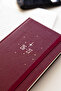 Charm Attachable 2026-2027 Mid-Year Academic Pocket Planner 9X17 cm Claret Red - 3